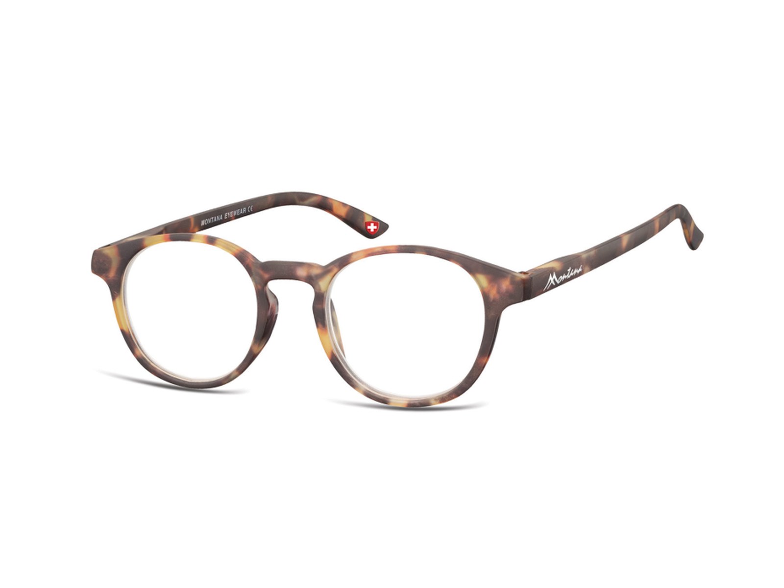 Lesebrille Brown Circular