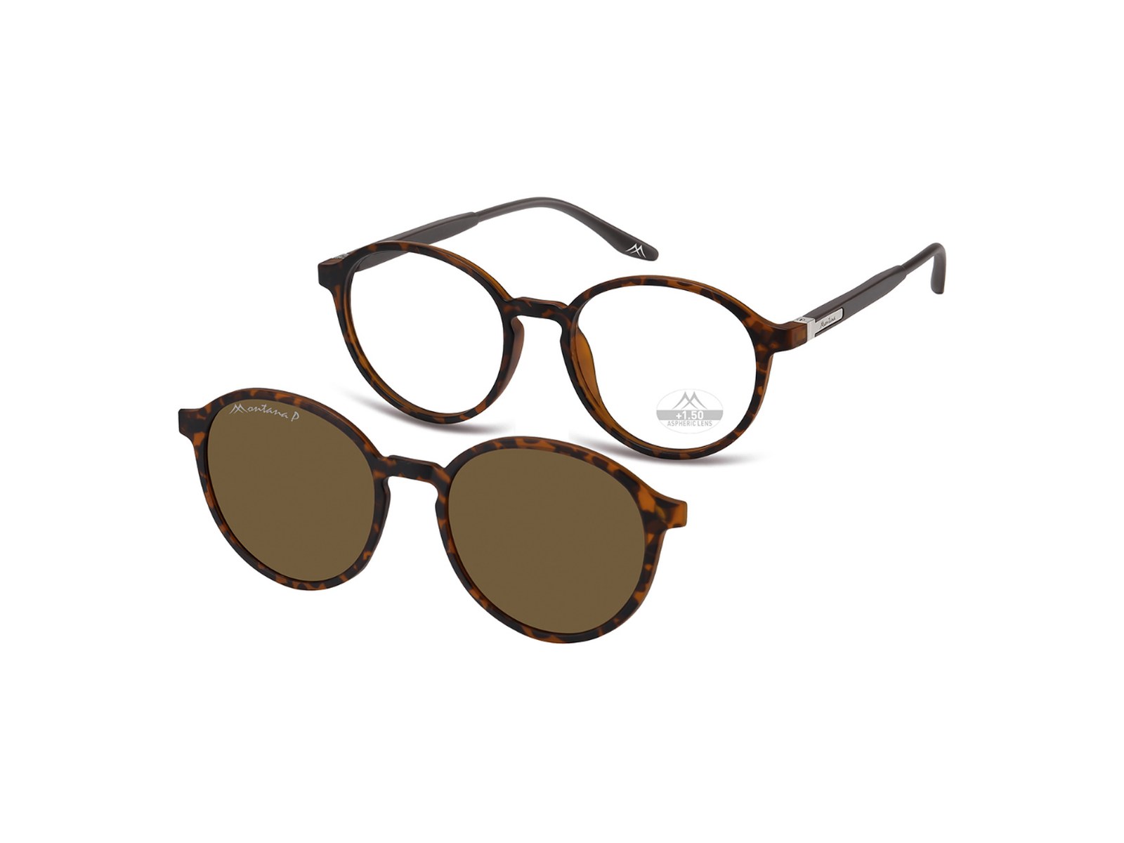 Lesebrille Brown Clip