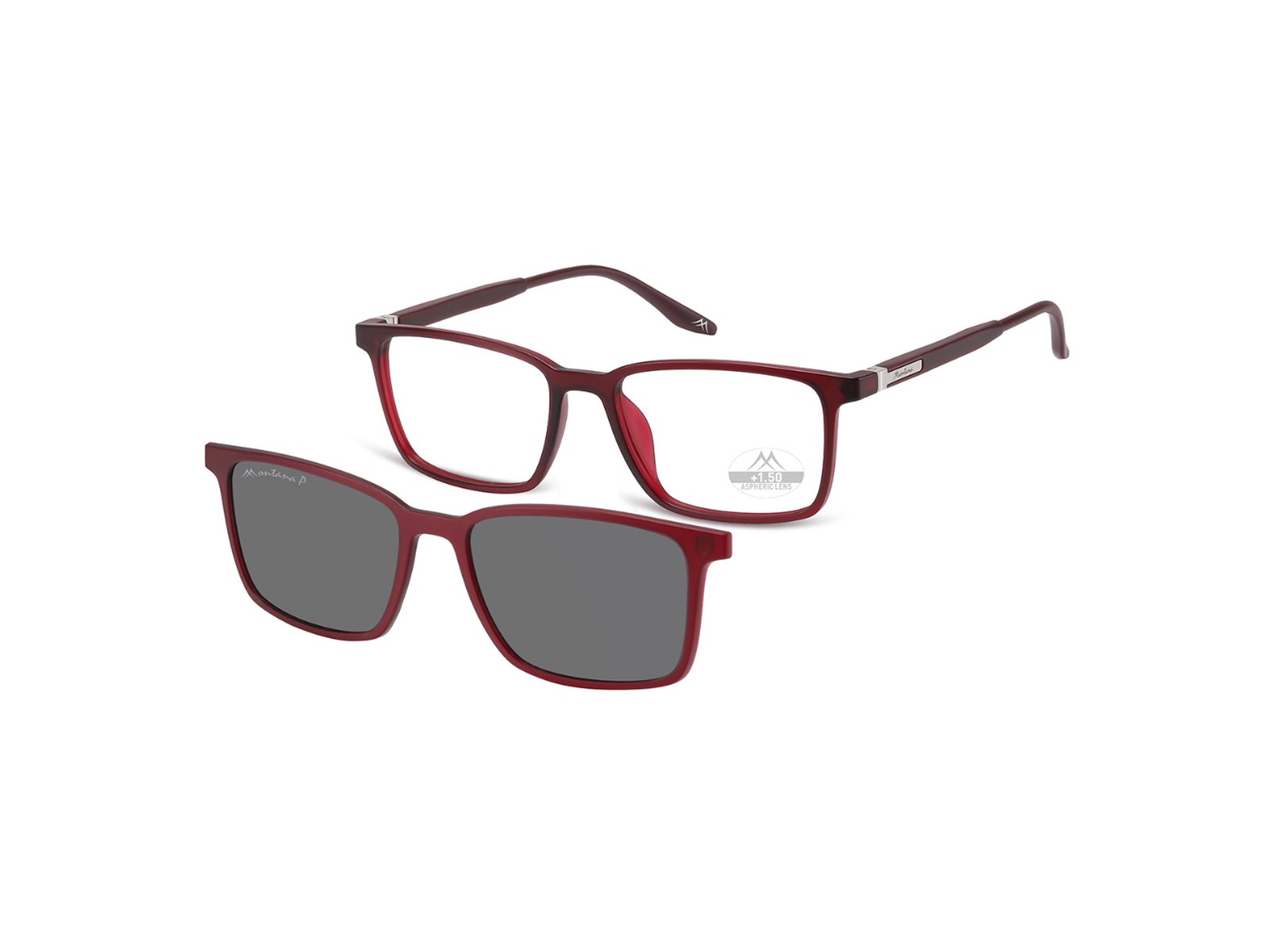 Lesebrille Red Clip